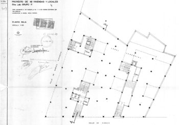 49 viviendas y locales en renta limitada. Grupo 1