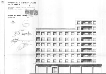 49 viviendas y locales en renta limitada. Grupo 1
