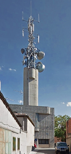 Torre de Radioenlaces de Central Telefónica